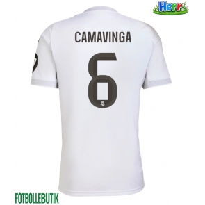 Real Madrid Eduardo Camavinga #6 Hemmatröja 2025-26 Kortärmad